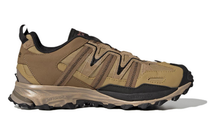 Adidas originals hyperturf gaiter outdoor functional shock absorbing slip resistant wear-resistant low top walking shoes men's and women's brown