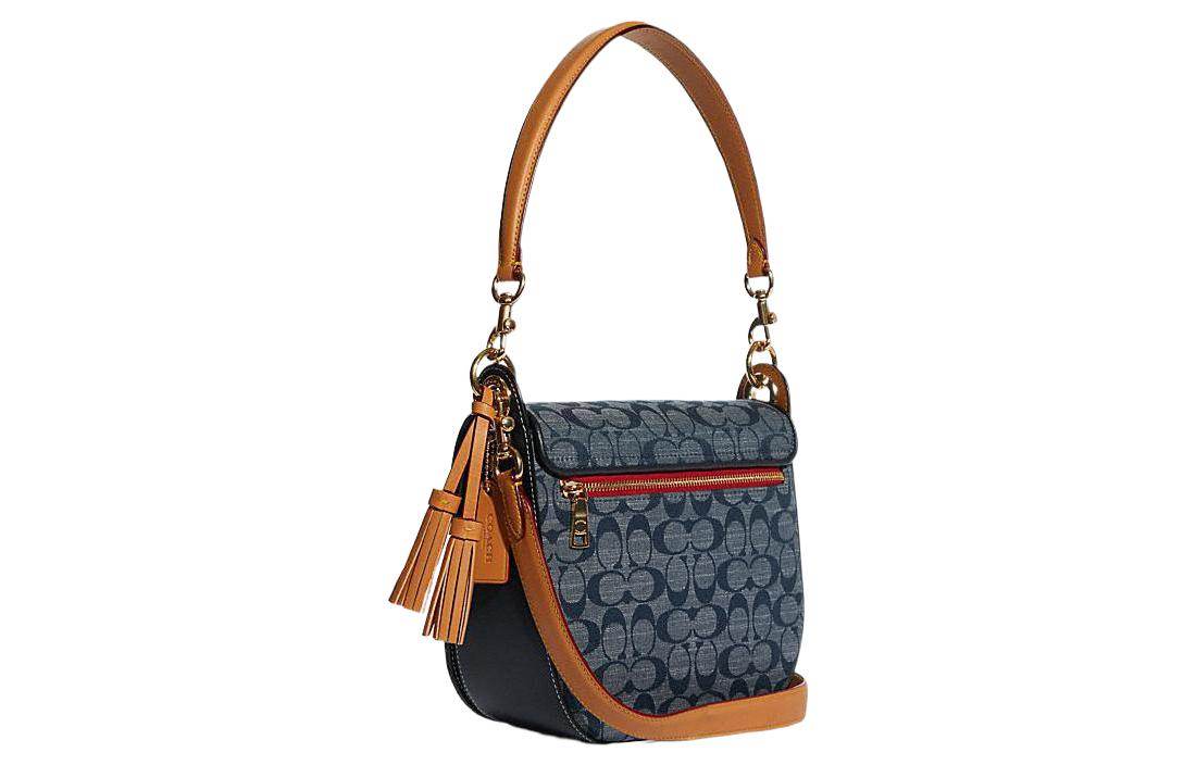 Сумка женская Coach Kleo 23 Chambray Denim Old - Boxette Shop