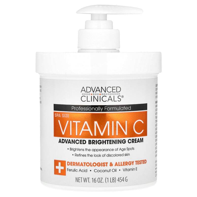 Осветляющий крем Advanced Vitamin C, 454г - Boxette Shop