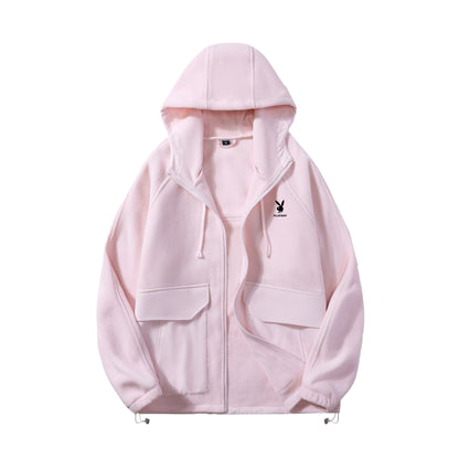 Erkaklar uchun Playboy kapshonli ko'ylagi