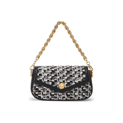 Сумка женская Charles&Keith Retro Color Blocking Chain Flap - Boxette Shop