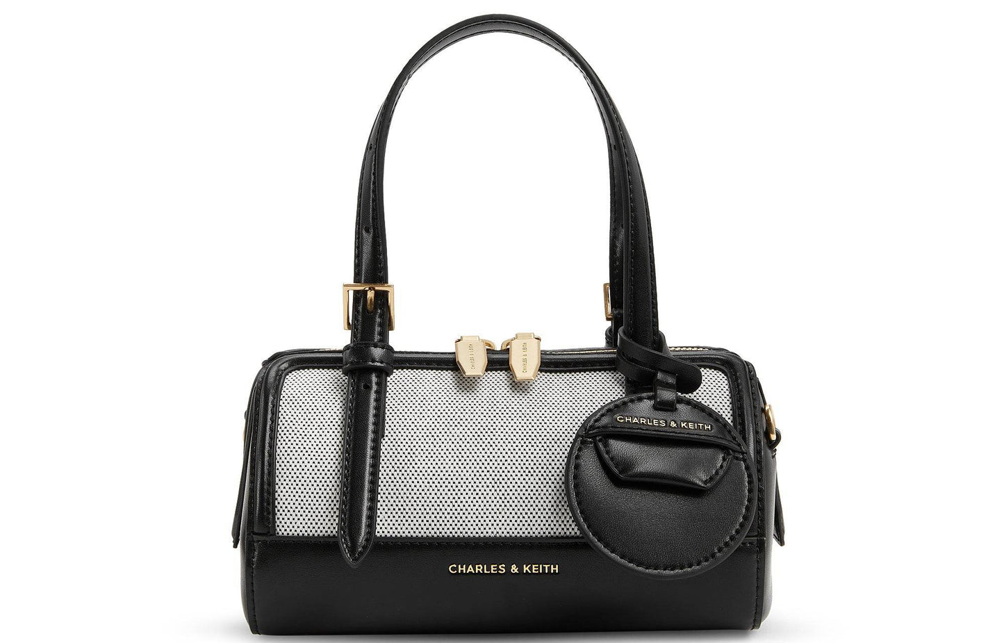 Сумка женская Charles&Keith Colour Blocking Charm Boston - Boxette Shop