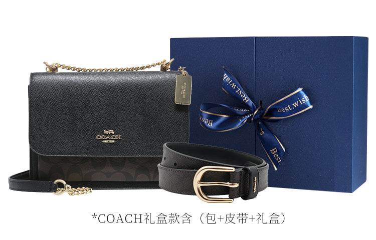 Сумка женская Coach Klare 21 Flap Closure Chain Old - Boxette Shop