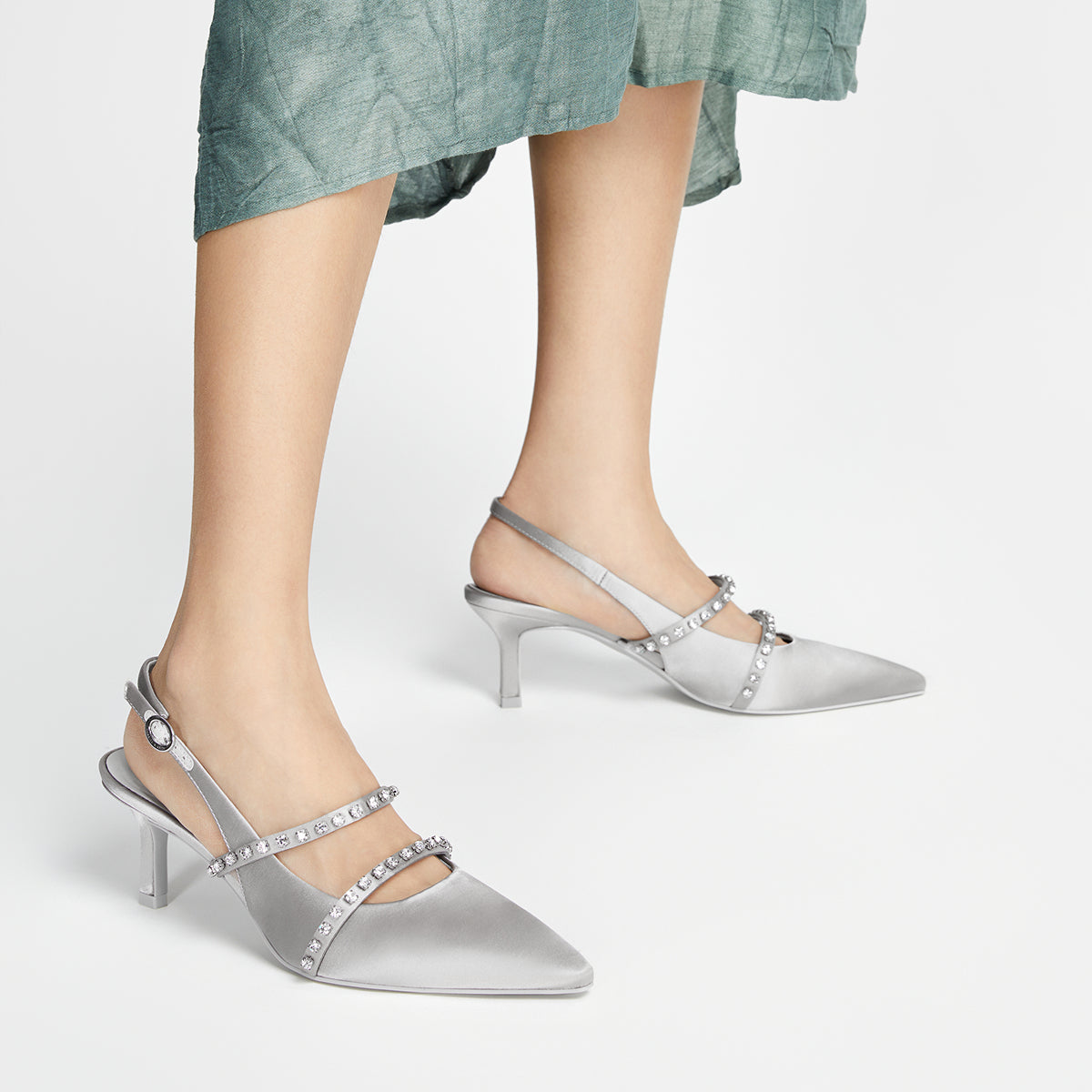 Charlz va Keyt ayollar poyabzali