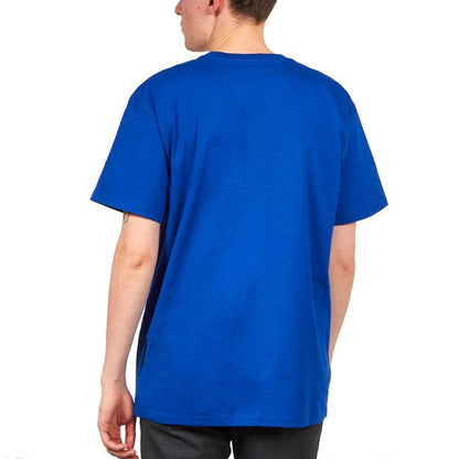 Футболка мужская Carhartt WIP chase embroidered blue - Boxette Shop