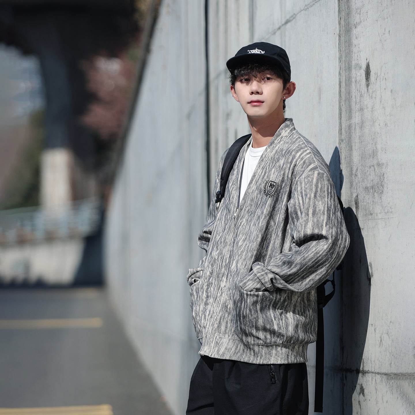 Кардиган Minfinity Tie-Dye V-Style - Boxette Shop