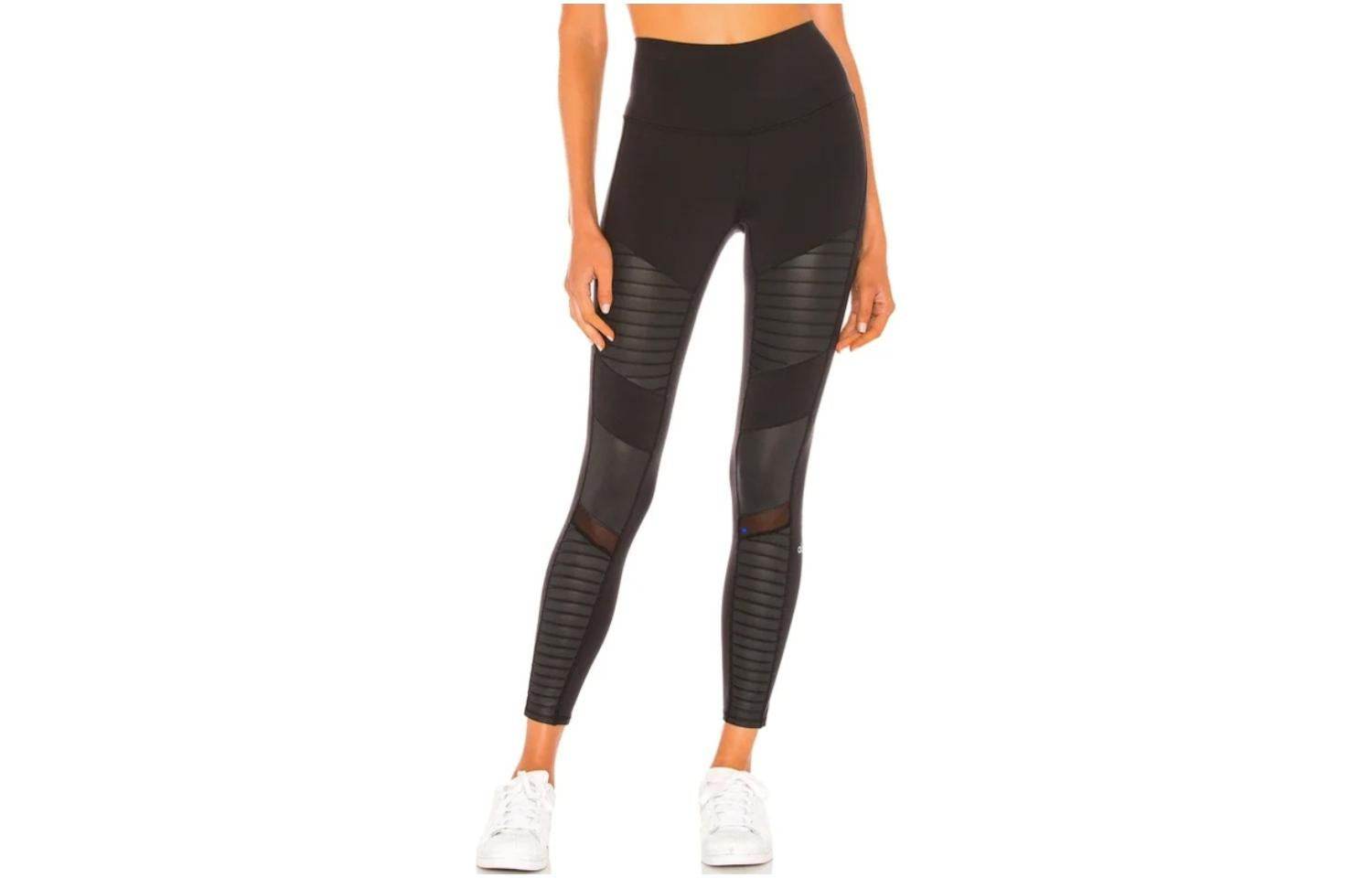 Спортивные леггинсы женские Alo Yoga Moto Collection - Boxette Shop
