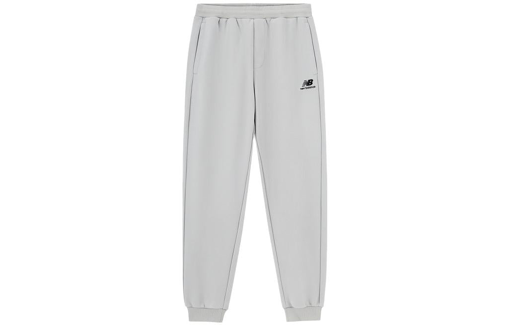 New Balance To'q rangli o'rta bel torli trikotaj sport shimlari Moda Uniseks shimlar Kulrang