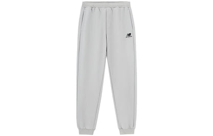 New Balance To'q rangli o'rta bel torli trikotaj sport shimlari Moda Uniseks shimlar Kulrang