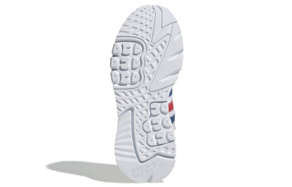 Adidas originals nite jogger mesh nylon удобные и универсальные амортизирующая и нескользящая обувь для отдыха на низком ходу мужские и женские модели красный и синий