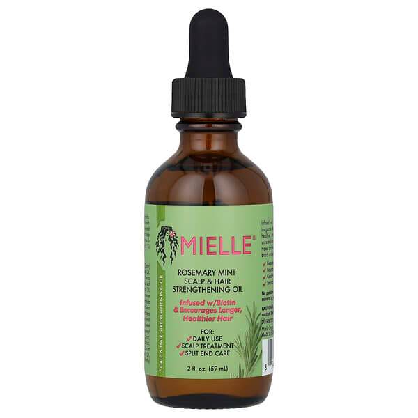 Масло для укрепления волос Mielle, розмарин и мята, 59 мл - Boxette Shop