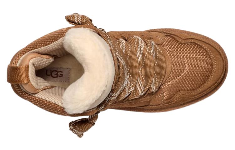 Ugg comfort casual short boots women's chestnut
