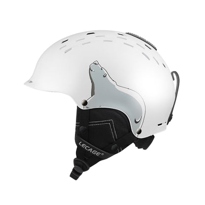 Горнолыжный шлем и очки Lecage Lecage