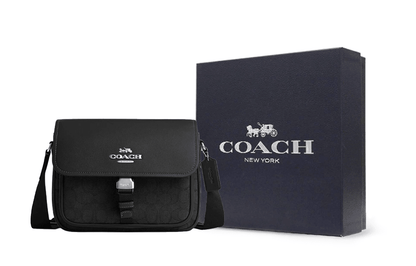 Сумка женская Coach Pace 24 Carriage Logo Messenger S - Boxette Shop