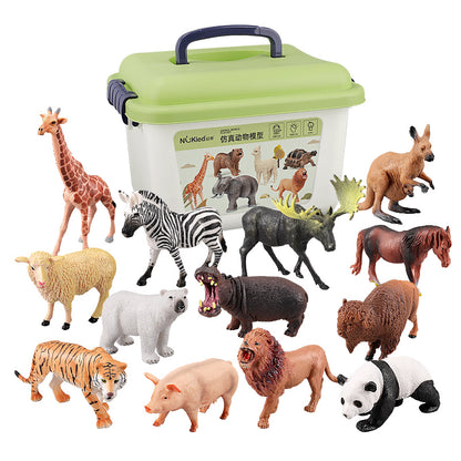 Nuqi bolalar o'yinchoqlari uchun hayvonlar to'plami