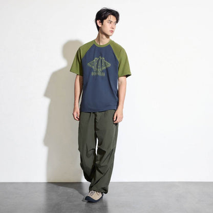 Gap urban casual collection хлопковая футболка с плечевым швом и круглым вырезом с коротким рукавом мужские и женские футболки - Boxette Shop