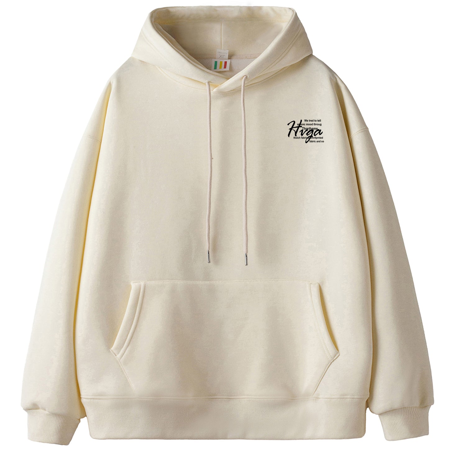 Hvga Amerikaning asosiy modellari bo'sh tasodifiy sayohat ko'p qirrali harflar bosilgan katta ma'noli pullover ichki kiyim ko'p qatlamli kozok yumshoq va qulay katta o'lchamdagi erkaklar va ayollar bir xil paragraf bilan kozok