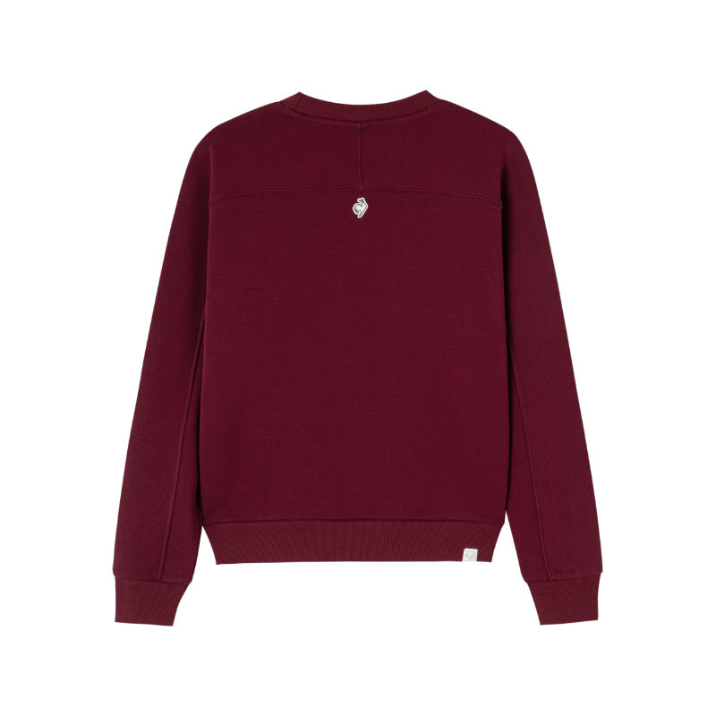 Le coq le coq sportif ayollar tennis kolleksiyasi vintage sport ekipaji bo'yinli kozok ayollar