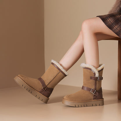 Rosa Bianca qishki qisqa ayollar etiklari