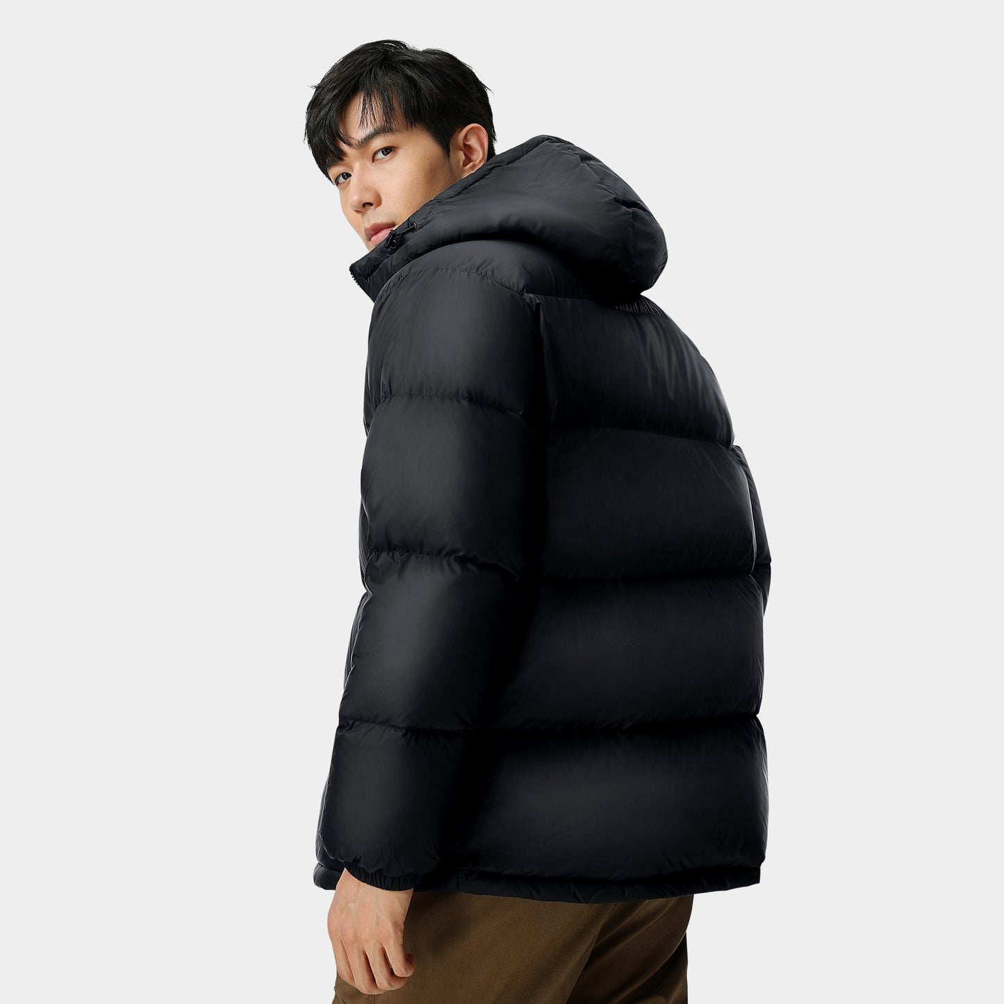 Пуховик мужской Camel Warm Series Black Warm