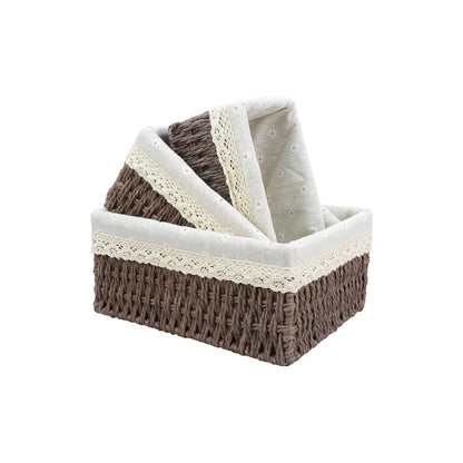 Плетёная корзина для хранения Arbuz Rattan