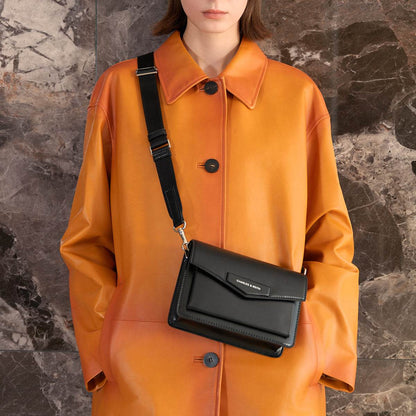 Сумка женская Charles&Keith Simple Wide Strap Square Envelope - Boxette Shop