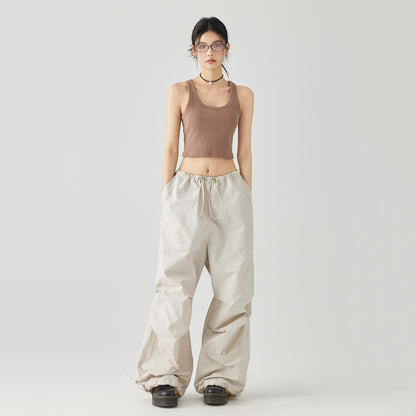 Golfkross asosiy qismi bir tekis tashqi kiyim yengsiz kamzulga qisqa qism shirin salqin shamol achchiq qiz ip ichida yuqori jilet ayol