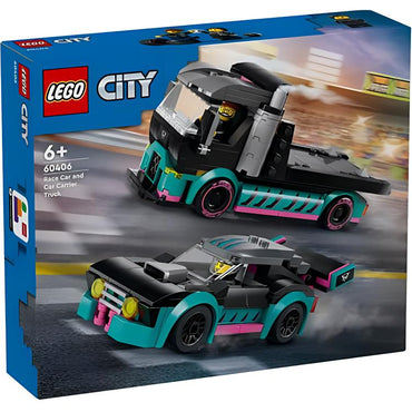 LEGO City Racing Car Transporter (60406)