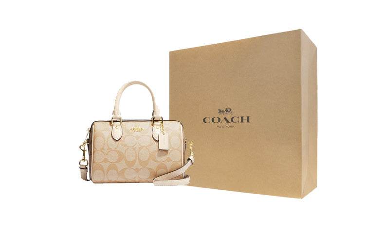 Сумка женская Coach Rowan 18 Classic Old Flower Zip - Boxette Shop