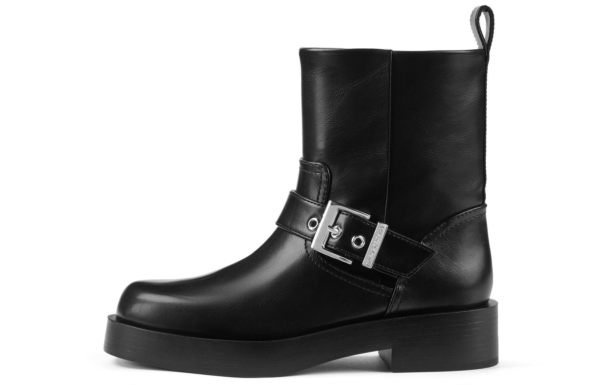 Ботинки женские Charles&Keith Biker Short - Boxette Shop