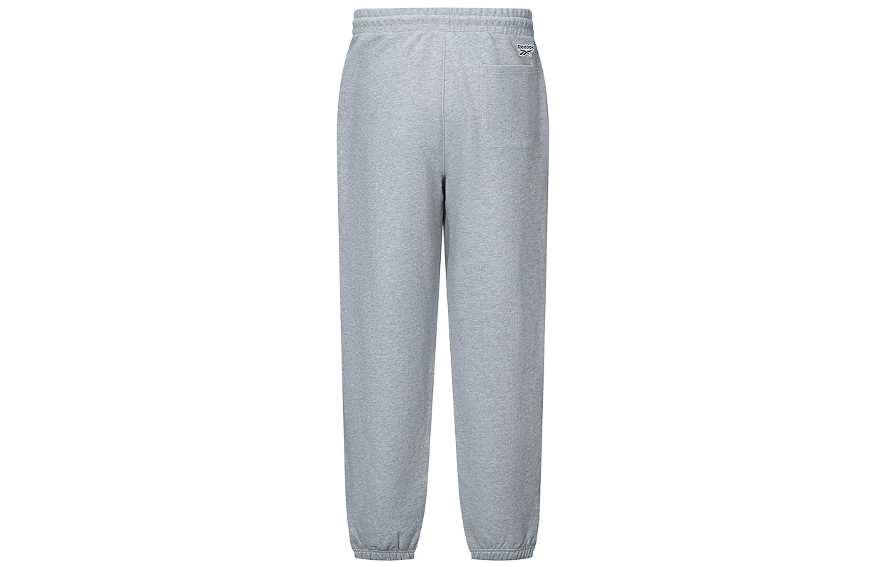 Erkaklar va ayollar uchun Reebok Casual Comfort trikotaj sport shimlari ochiq kanop kulrang