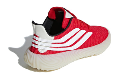 Adidas originals sobakov kids casual shoes red teens