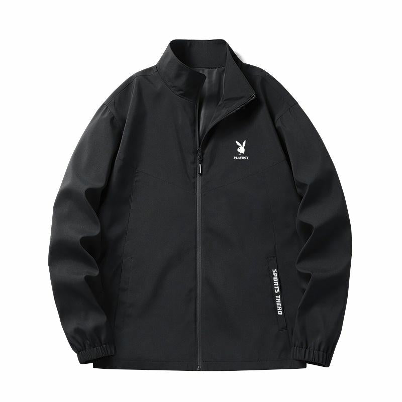 Erkaklar uchun Playboy Windbreaker kurtkasi