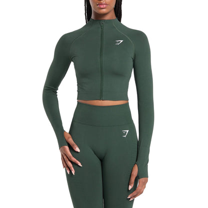 Лонгслив спортивный женский Gymshark Vital Seamless 2.0