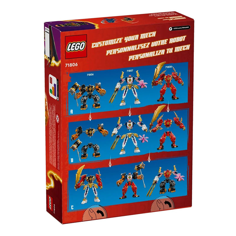 LEGO Bubble Ninja seriyasi "Kou Earth Element Mecha" (71806)