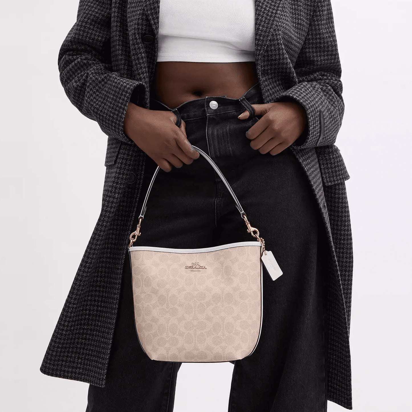 Сумка женская Coach City 17 Old Flower Full - Boxette Shop