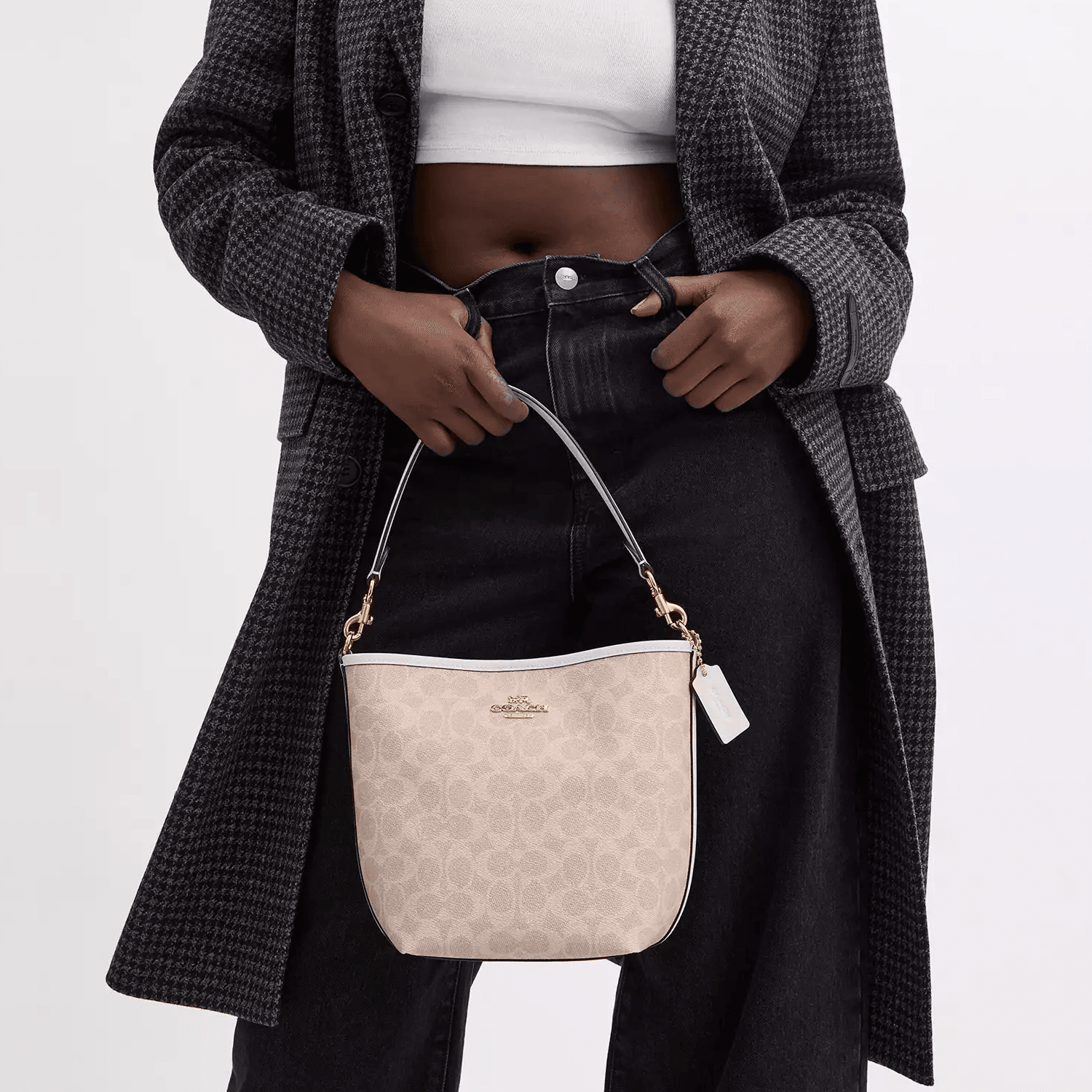 Сумка женская Coach City 17 Old Flower Full - Boxette Shop