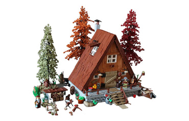 LEGO g'oyalari "O'rmon yog'och uyi" (21338)