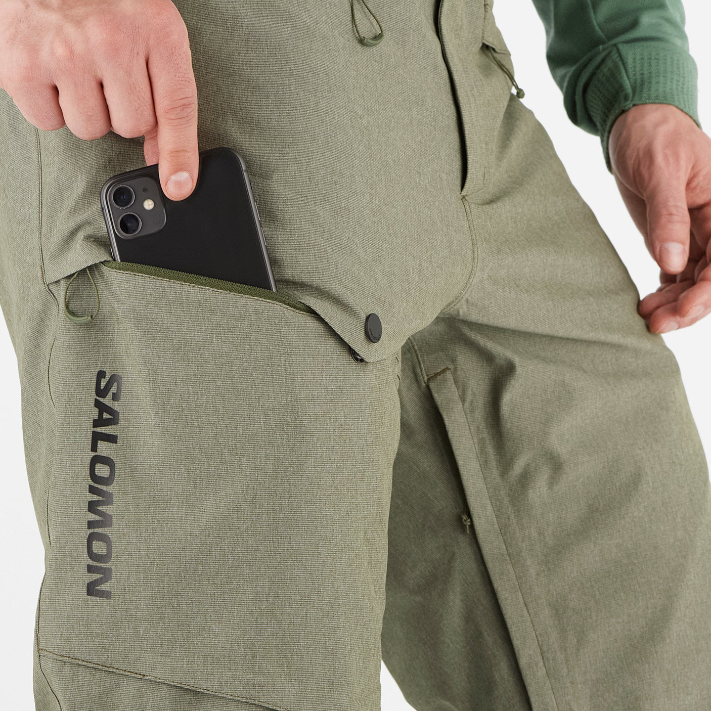 Брюки горнолыжные мужские Salomon Untracked Ski Pants Logo