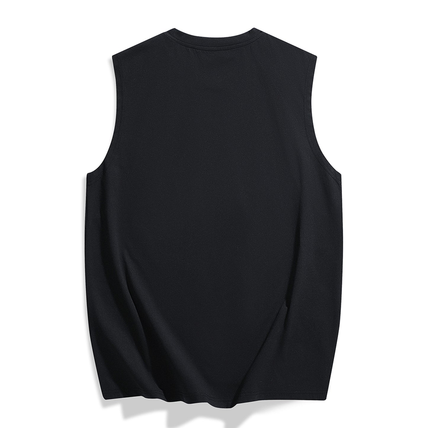 Paddy Julia tekis rangli harflar engil qulay nafas oladigan ter moda yuz mos yumaloq bo'yinli yengsiz basketbol yelek erkaklar va ayollar modellari bilan