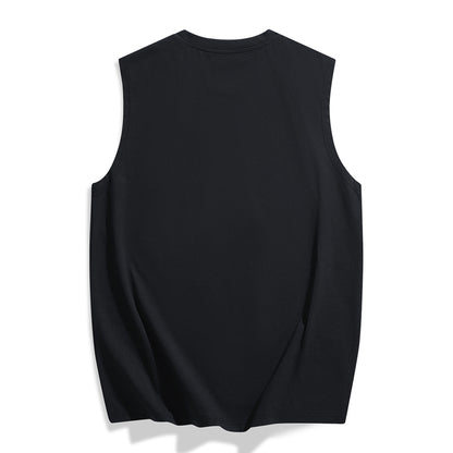 Paddy Julia tekis rangli harflar engil qulay nafas oladigan ter moda yuz mos yumaloq bo'yinli yengsiz basketbol yelek erkaklar va ayollar modellari bilan