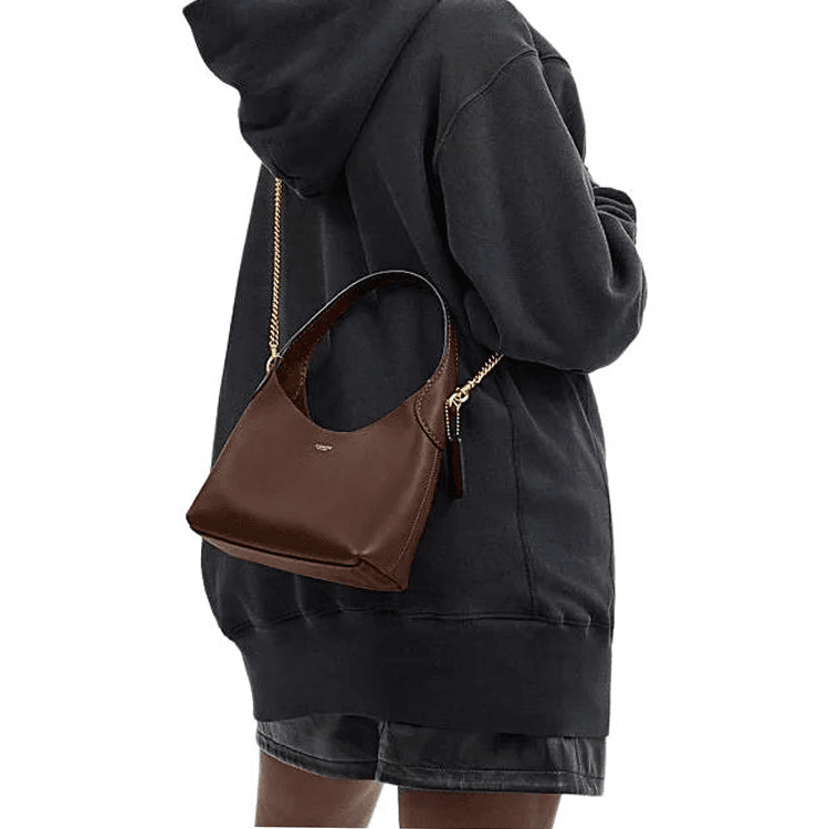 Сумка женская Coach Brooklyn 23 Brand Logo Magnetic Clasp - Boxette Shop