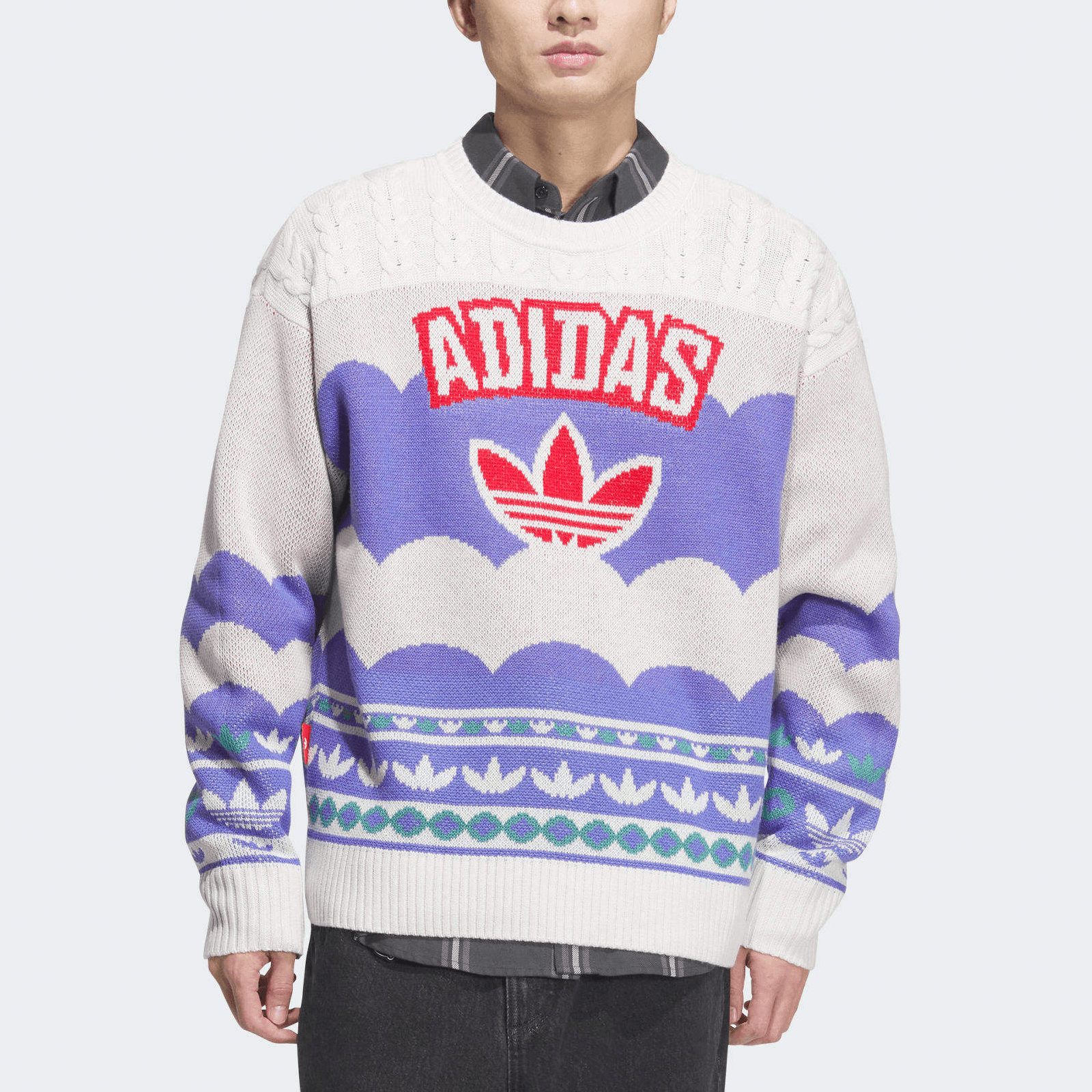 Свитер Adidas Originals Fw24 Lny Pullov - Boxette Shop