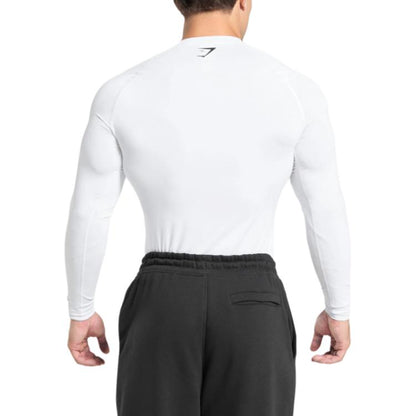 Gymshark Graphic Baselayer erkaklar sport futbolkasi