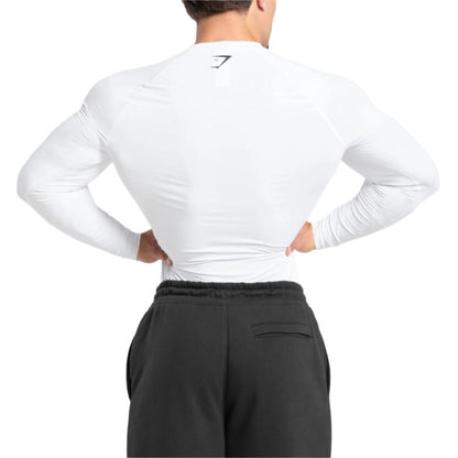 Gymshark Graphic Baselayer erkaklar sport futbolkasi