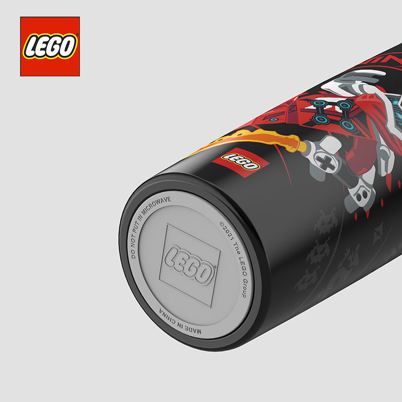 LEGO termal krujka "Phantom Ninja Series: Ninjago - Kai &amp; Lloyd Car"
