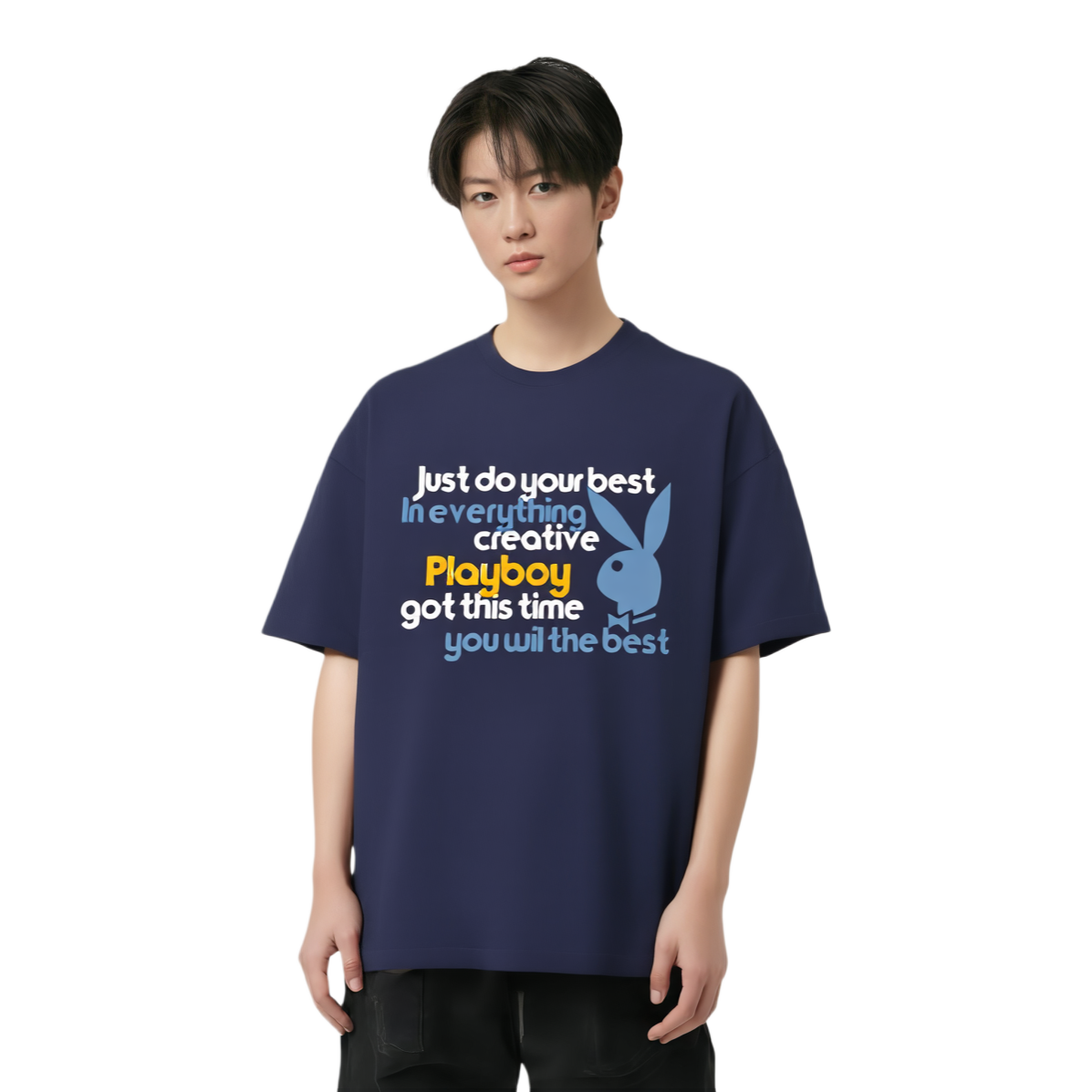 Erkaklar uchun Playboy futbolkasi