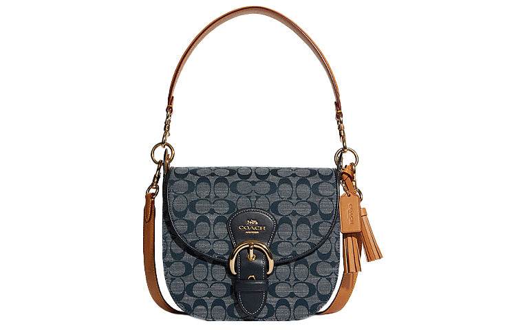 Сумка женская Coach Kleo 23 Chambray Denim Old - Boxette Shop