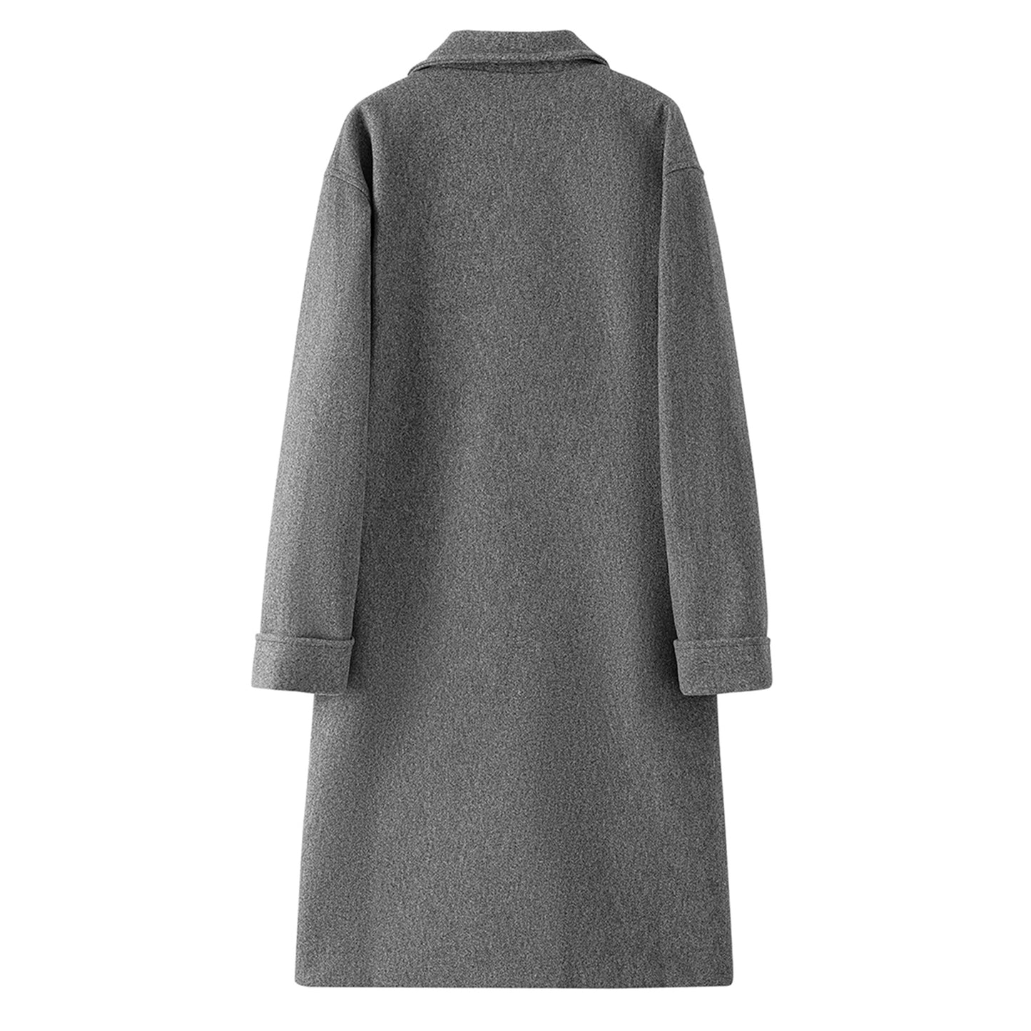 FC Barcelona koreys dangasa uslubidagi asosiy uzun cho'ntakli issiq ko'ylagi uzun yengli lapel ikki qismli qulay moda katta sezgi trendi tasodifiy palto bir xil paragrafli erkaklar va ayollar