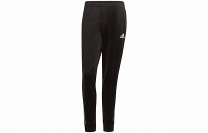 Adidas sportswear essentials 3-stripes logo jacket coat trousers casual sports suit men's international black - Boxette Shop